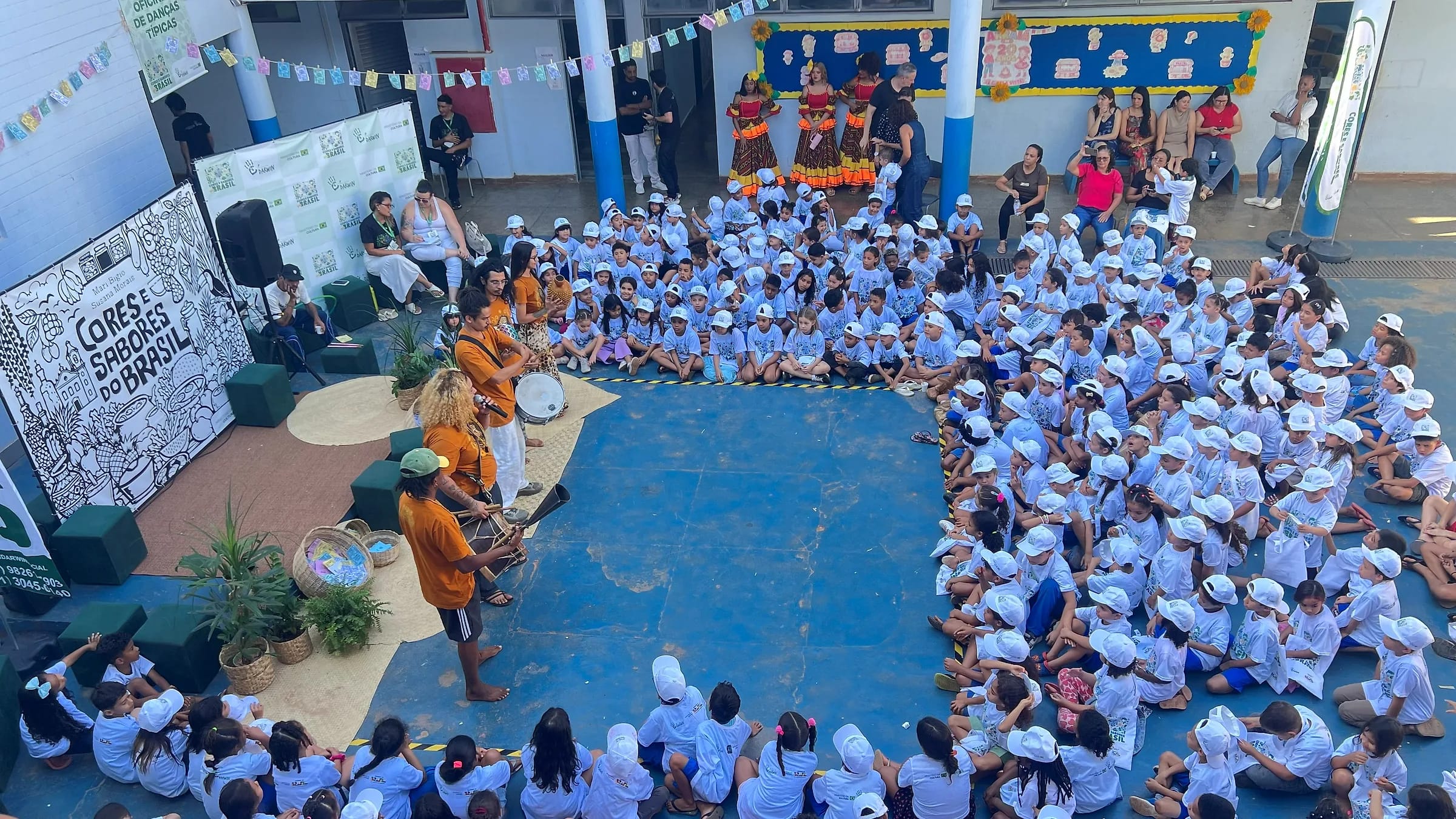 Apresentação do projeto em Escola Bela Vista
